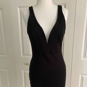 Lulus Body Con Black Dress